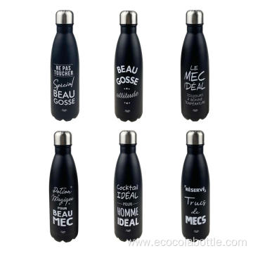 500ml Single Wall Silk Printing Cola Bottle
